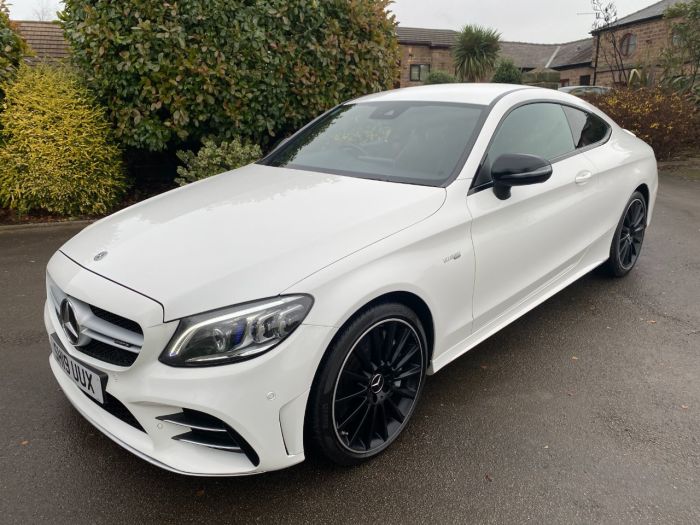 Mercedes-Benz C Class 3.0 C43 4Matic 2dr 9G-Tronic Coupe Petrol White