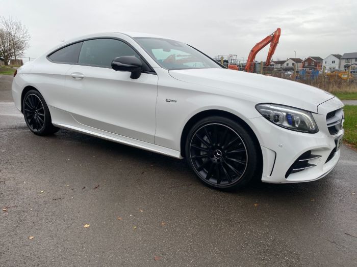 Mercedes-Benz C Class 3.0 C43 4Matic 2dr 9G-Tronic Coupe Petrol White