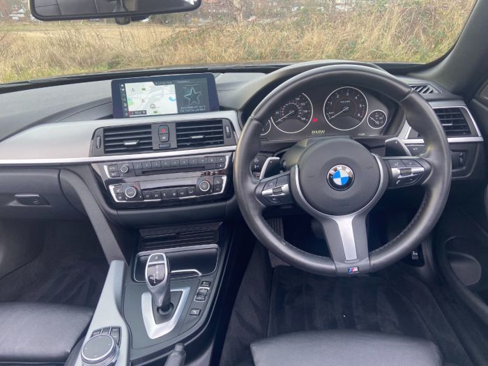 BMW 4 Series 2.0 420d [190] M Sport 2dr Auto [Professional Media] Convertible Diesel Black