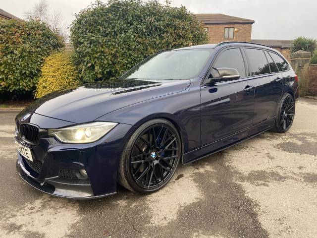 BMW 3 Series 2.0 320d M Sport 5dr Step Auto Estate Diesel Blue