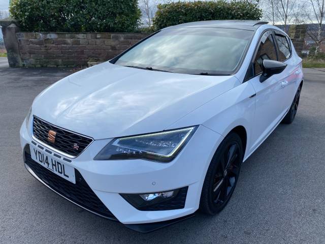 SEAT Leon 1.4 TSI FR 5dr [Technology Pack] Hatchback Petrol White