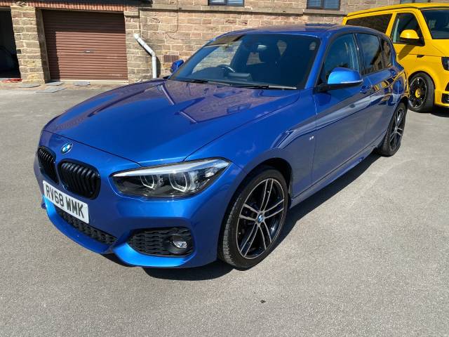 BMW 1 Series 2.0 120d xDrive M Sport Shadow Ed 5dr Step Auto Hatchback Diesel Blue