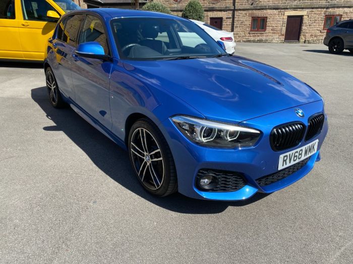 BMW 1 Series 2.0 120d xDrive M Sport Shadow Ed 5dr Step Auto Hatchback Diesel Blue