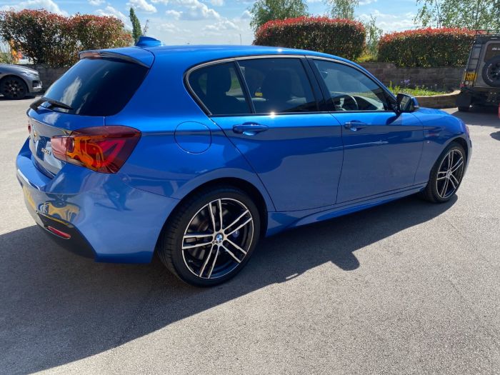 BMW 1 Series 2.0 120d xDrive M Sport Shadow Ed 5dr Step Auto Hatchback Diesel Blue