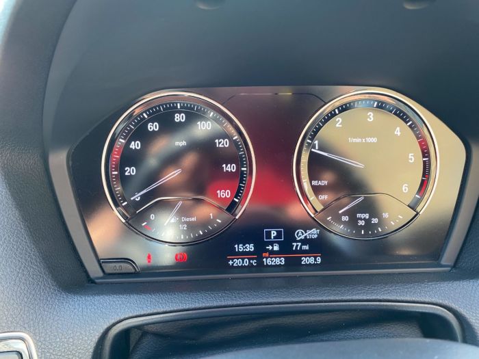 BMW 1 Series 2.0 120d xDrive M Sport Shadow Ed 5dr Step Auto Hatchback Diesel Blue