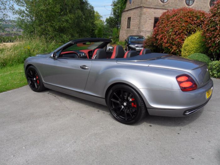 Bentley Continental GTC 6.0 W12 Supersports 2dr Auto Convertible Petrol Silver