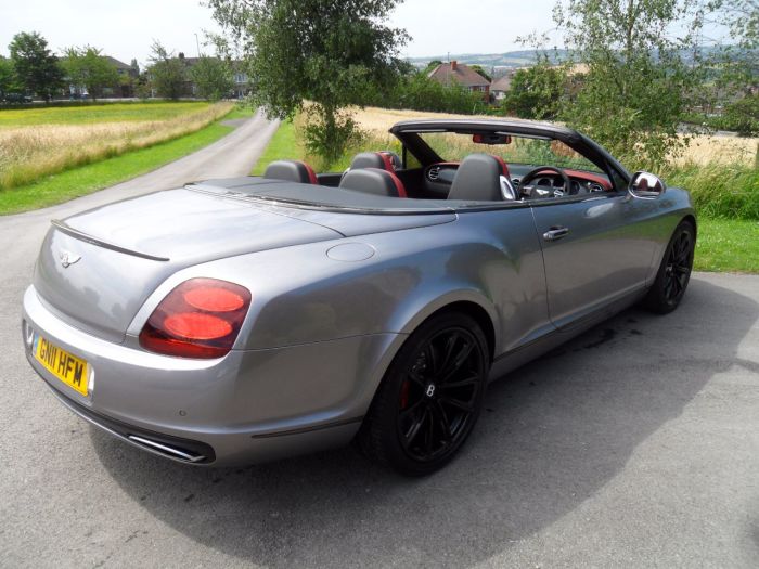 Bentley Continental GTC 6.0 W12 Supersports 2dr Auto Convertible Petrol Silver
