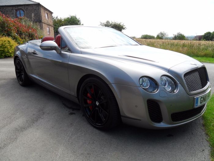 Bentley Continental GTC 6.0 W12 Supersports 2dr Auto Convertible Petrol Silver