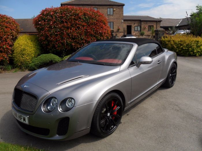 Bentley Continental GTC 6.0 W12 Supersports 2dr Auto Convertible Petrol Silver