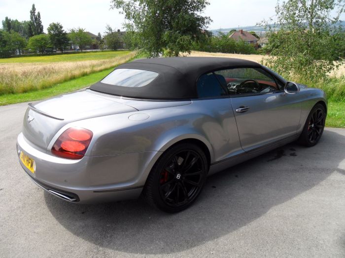 Bentley Continental GTC 6.0 W12 Supersports 2dr Auto Convertible Petrol Silver