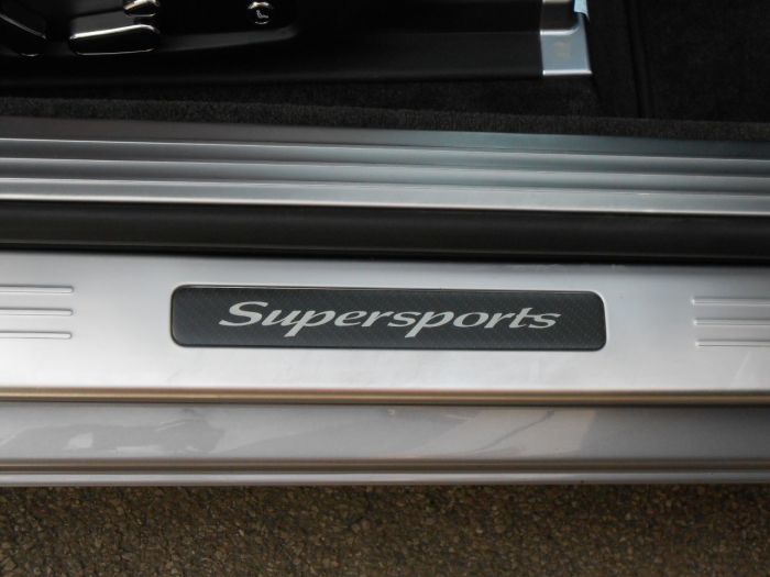 Bentley Continental GTC 6.0 W12 Supersports 2dr Auto Convertible Petrol Silver