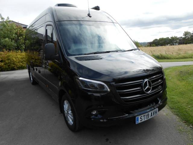 Mercedes-Benz Sprinter 2.1 3.5t H3 Van 7G-Tronic Camper Van Diesel Black