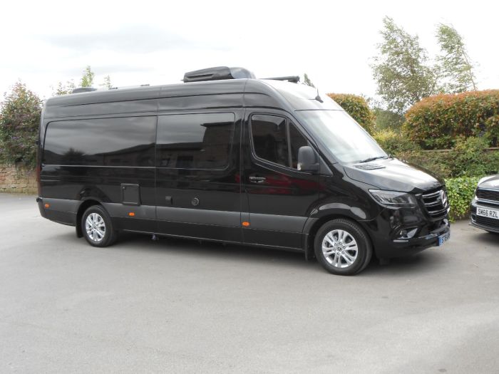 Mercedes-benz Sprinter 2.1 3.5t H3 Van 7G-Tronic Camper Van Diesel Black
